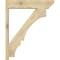 Ekena Millwork Balboa Slat Rough Sawn Outlooker, Douglas Fir, 8"W x 36"D x 44"H OUT08X36X44BOA06RDF - alternate 2